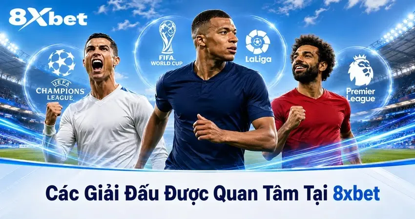 Các Giải Đấu Được Quan Tâm Tại 8xbet