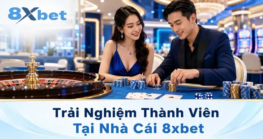 Trải Nghiệm Thành Viên Tại Nhà Cái 8xbet